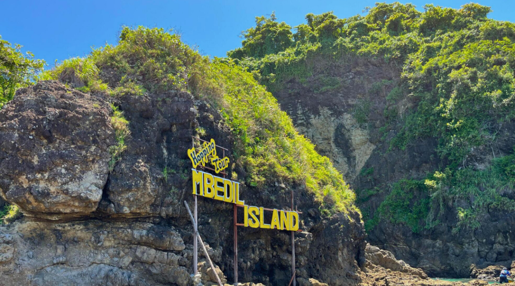 slideshow pulau bedil green island